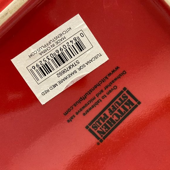 KSP Tuscana Bakeware Set (Red) 16 pieces - Picture 4 of 7